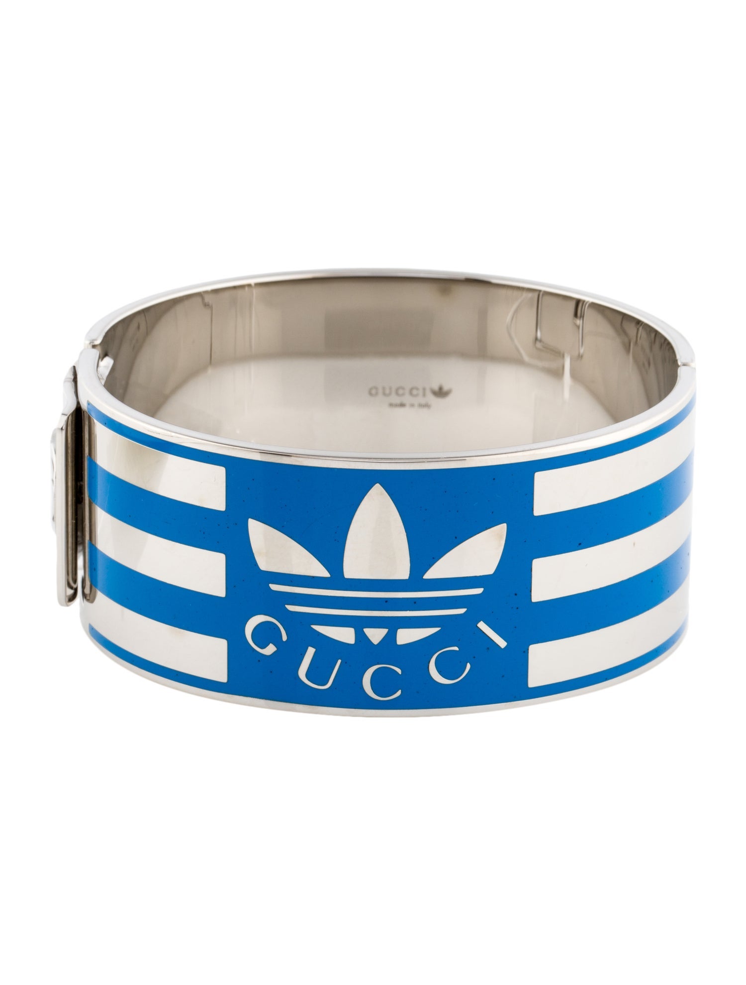 Gucci x Adidas Enamel Striped Bracelet